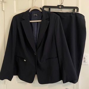 Emily Suit Set Navy Blue 16W